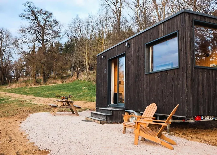 Chata Pea - Parcel Tiny House - Tiny House A 1h30 De Lyon Au Coeur Des Monts Du Massif Mae-3293 *